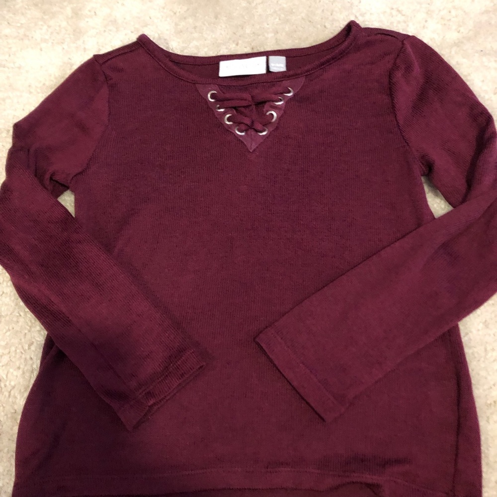 Girls long sleeve top